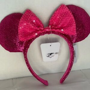 Hot Pink Minnie Mouse Ears
